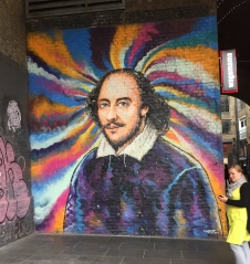 shakespeare mural